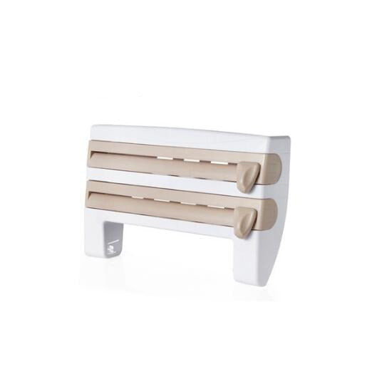 Multifunction Kitchen 4n1 Film, Foil and Paper Towel Storage Rack