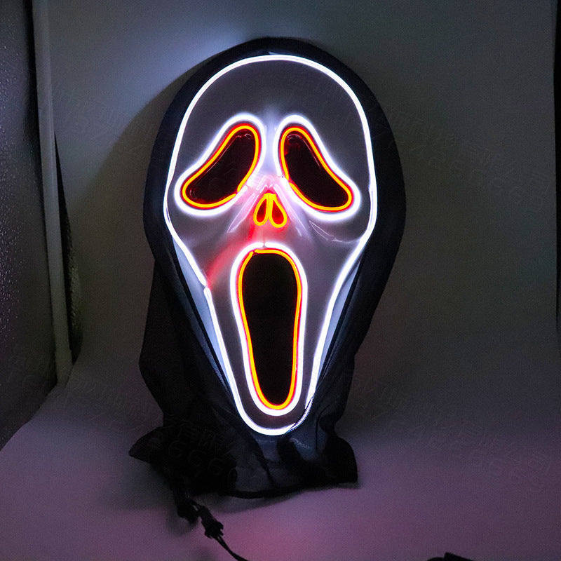 LED Glowing Screaming Mask