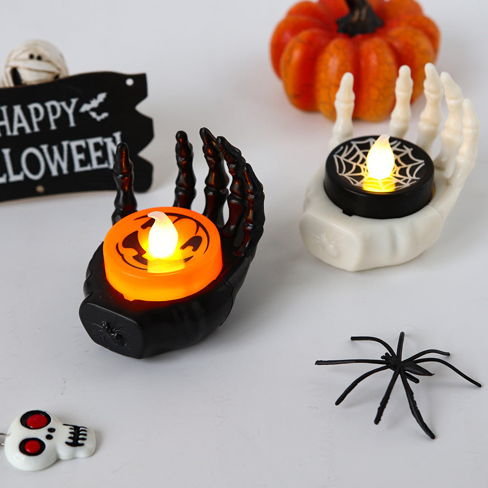 Halloween Decorative Palm Candle Light