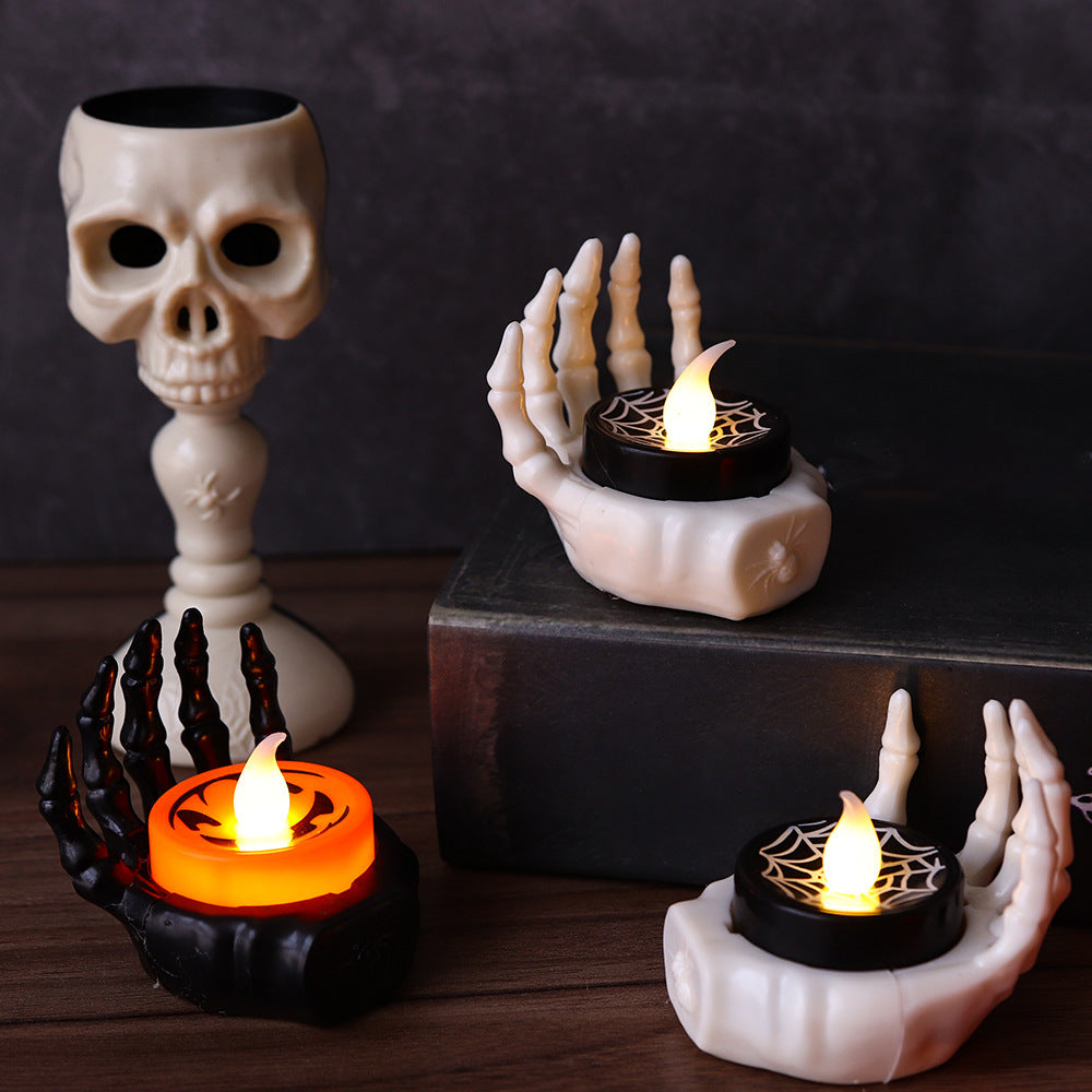 Halloween Decorative Palm Candle Light