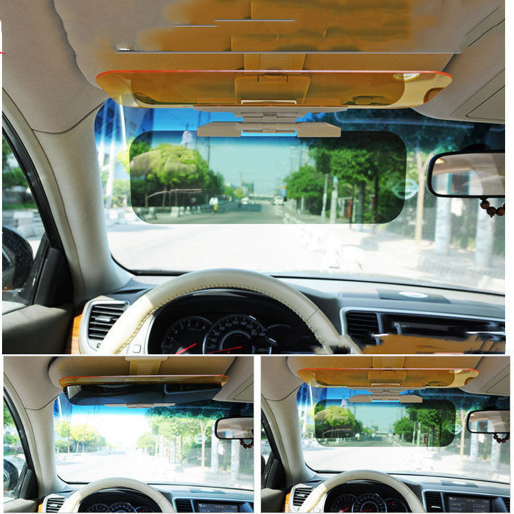 Car Anti-Glarw Rareview Mirror Sun Visor