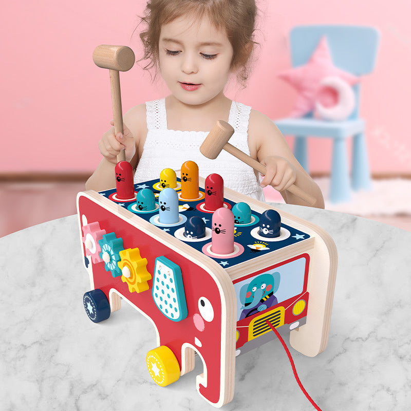 Montessori Musical Wooden Pounding Toy