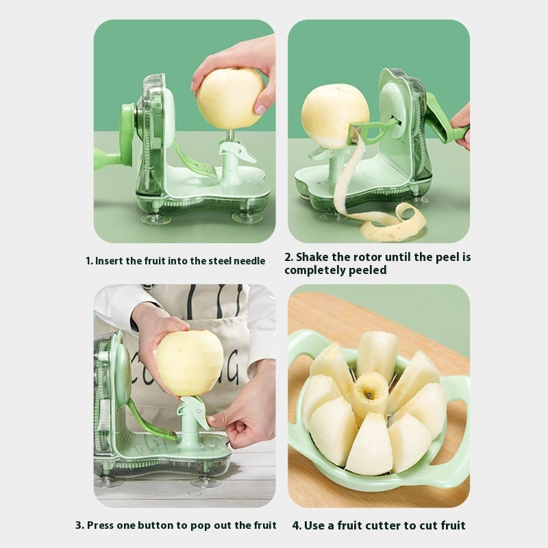 Easy Fruit Peeler and Slicer Machine