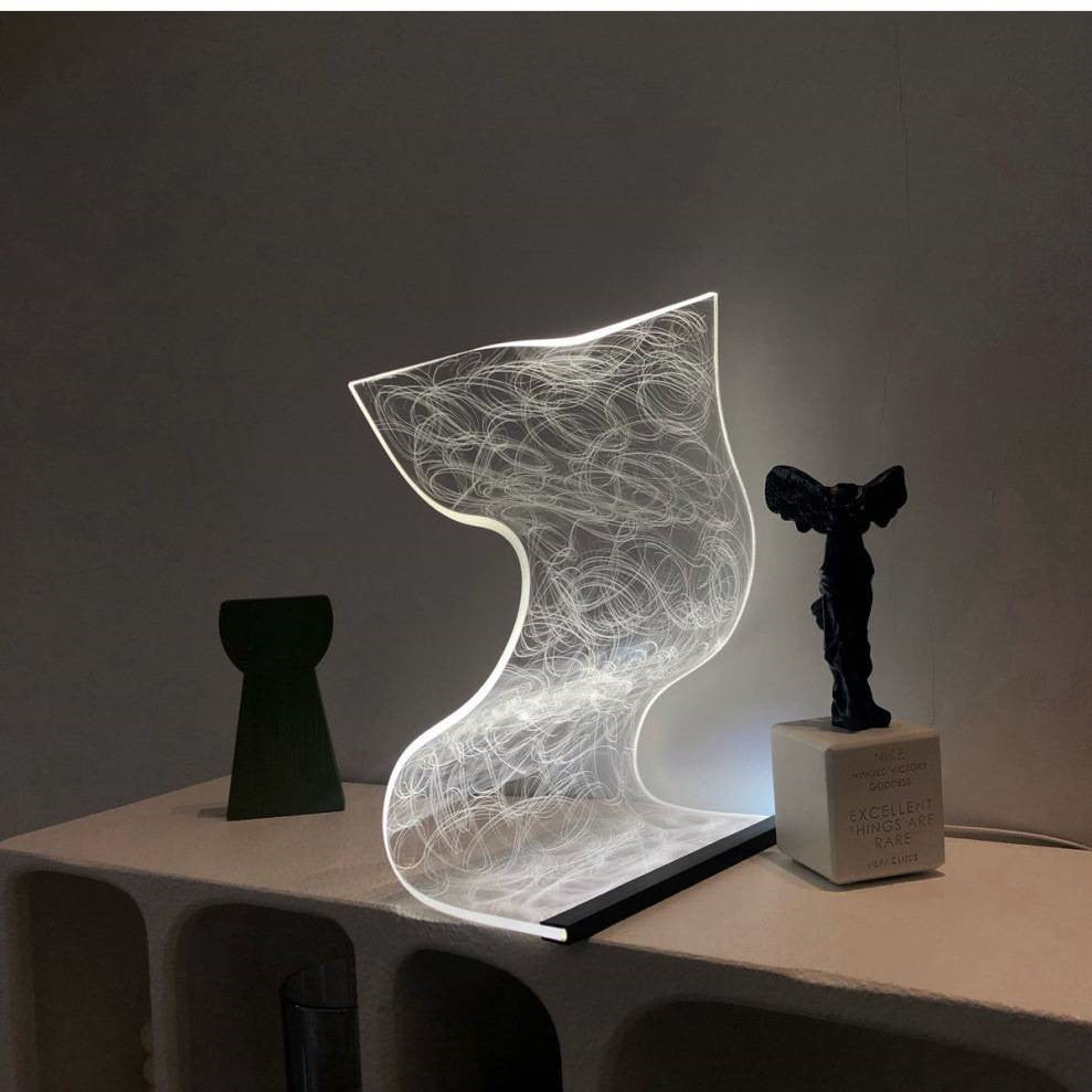 Warm Wave Bedside Lamp