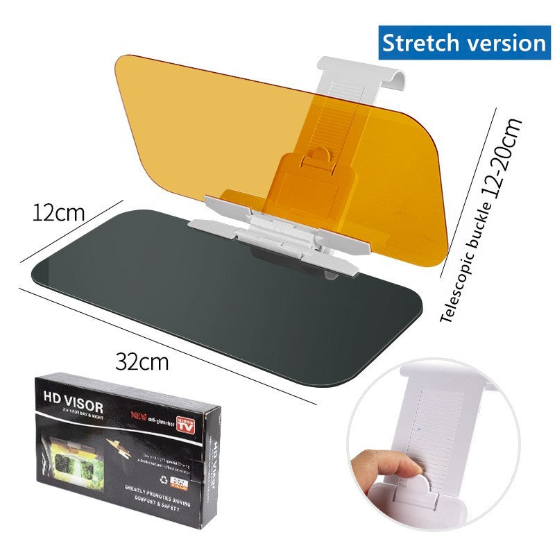 Car Anti-Glarw Rareview Mirror Sun Visor