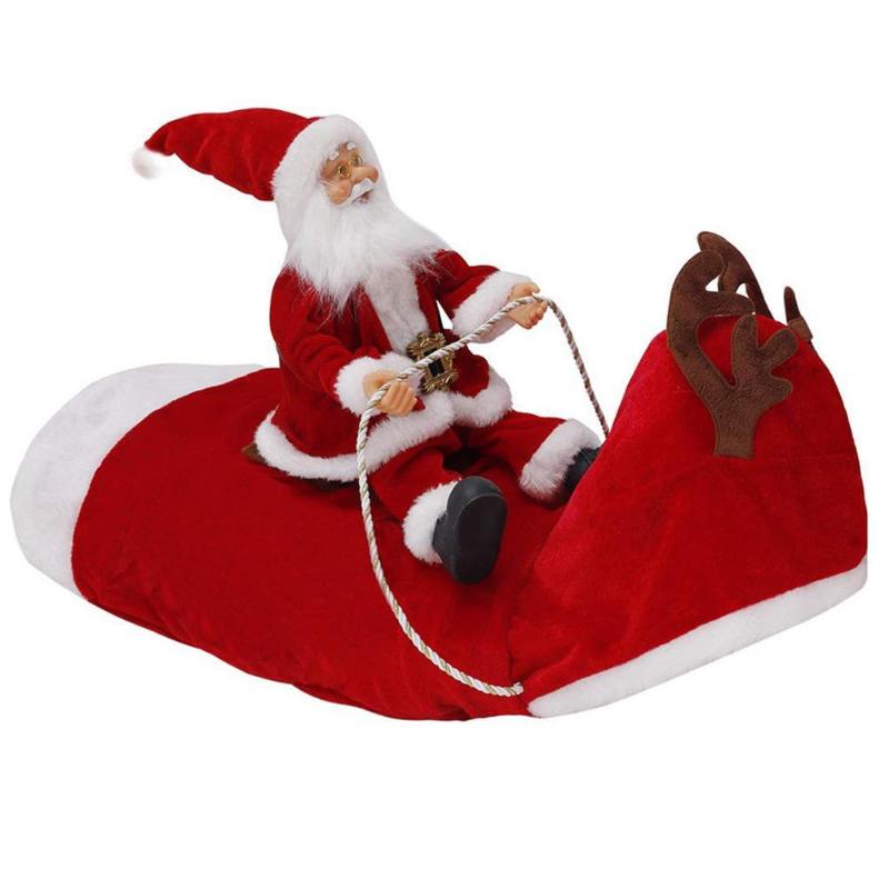 Fun Santa Riding Dog Costume