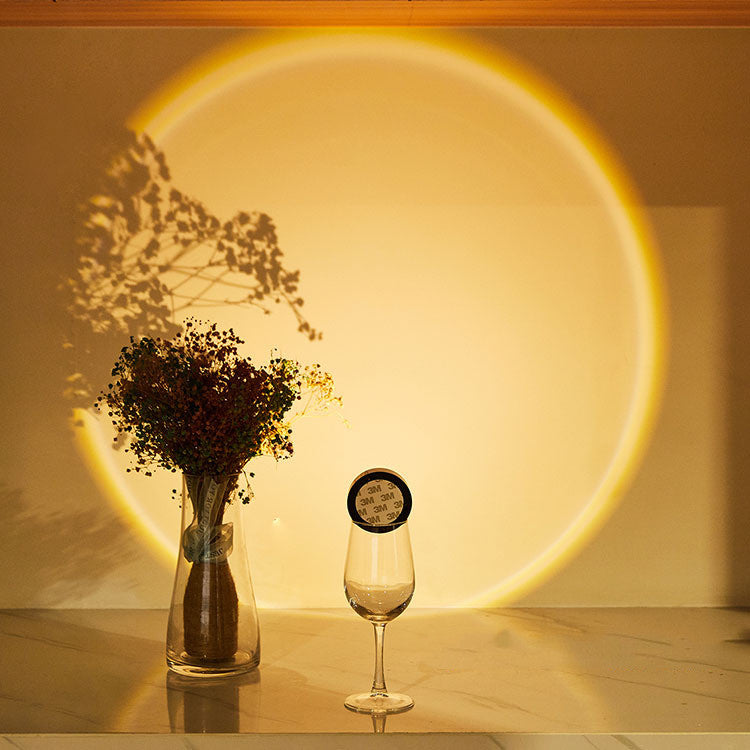 Multifunctional LED Wireless Sunset Atmosphere Lamp Light