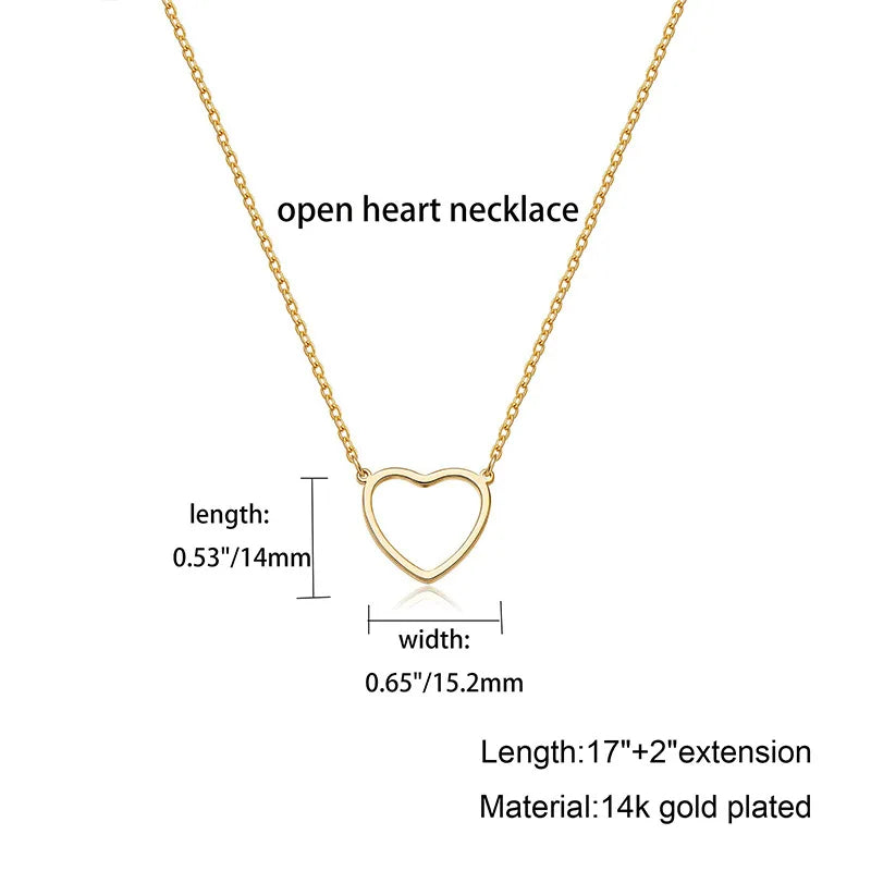 Simplimo Heart Stainless Steel Necklace - House of Modoe