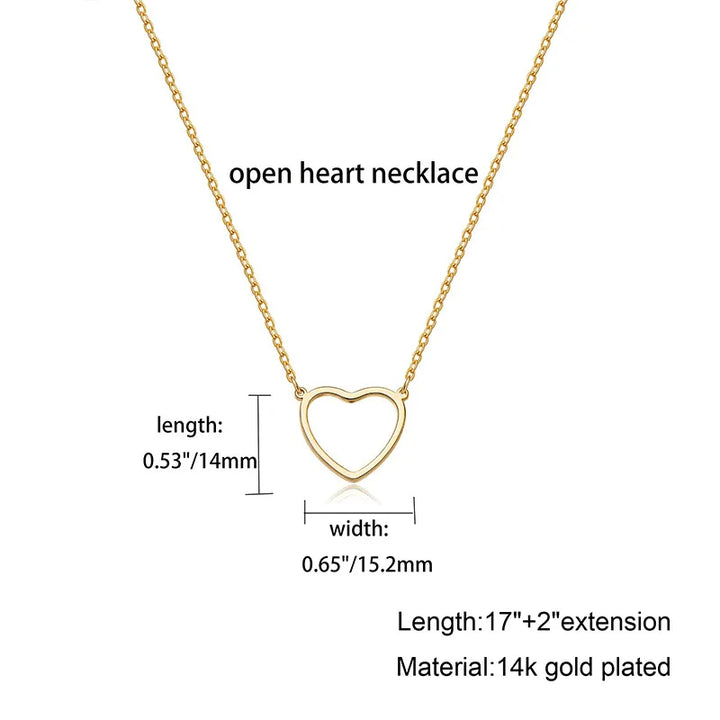 Simplimo Heart Stainless Steel Necklace - House of Modoe
