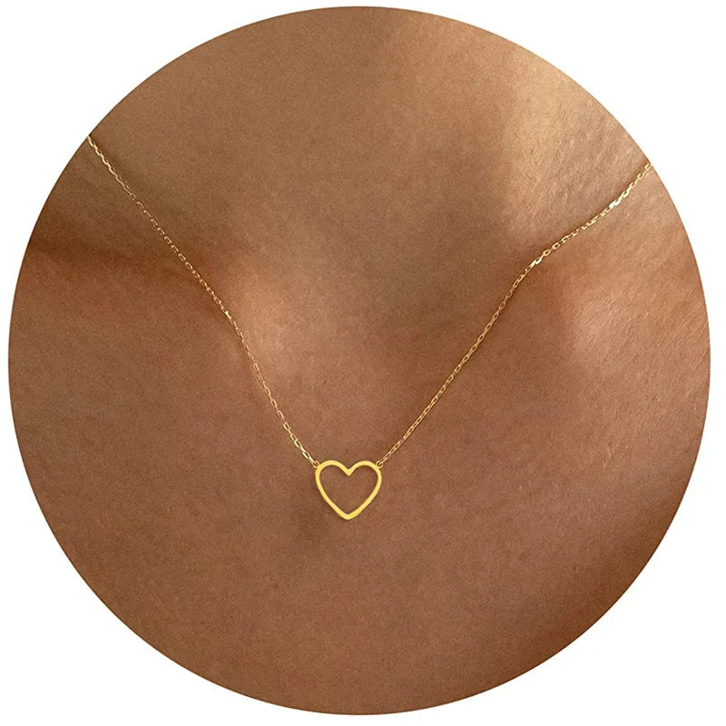 Simplimo Heart Stainless Steel Necklace - House of Modoe