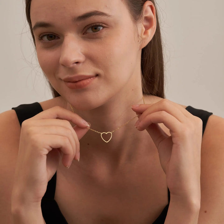Simplimo Heart Stainless Steel Necklace - House of Modoe