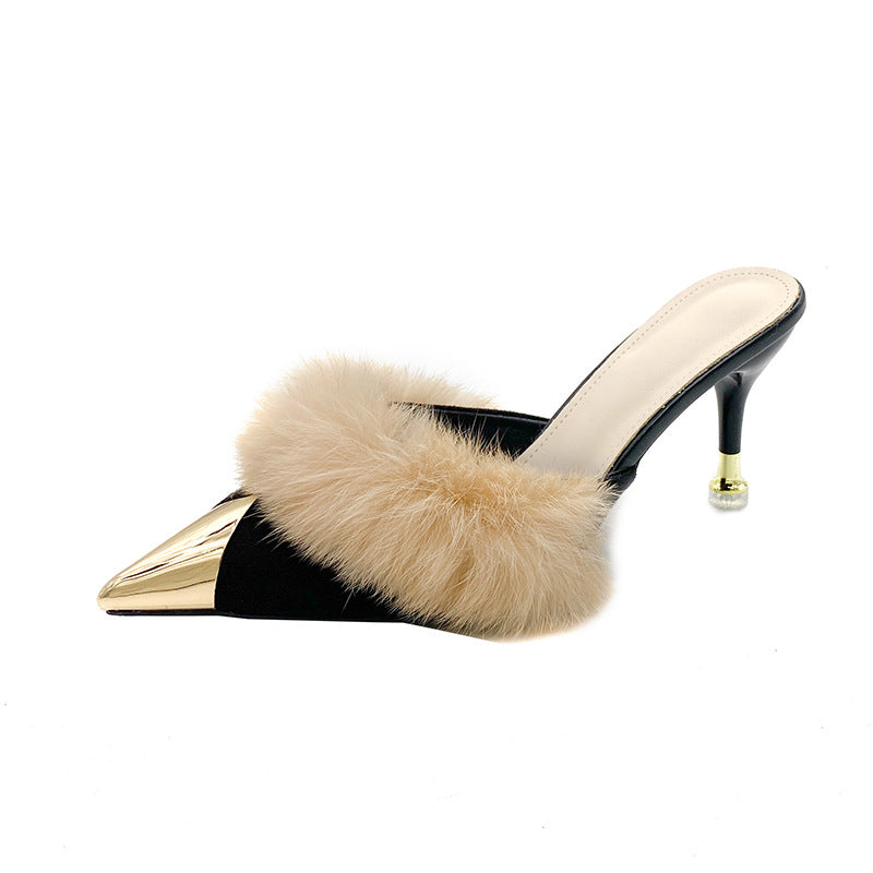 Rioa Faux Fur Shoes