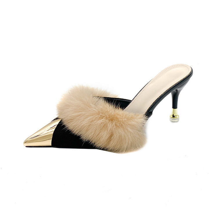 Rioa Faux Fur Shoes