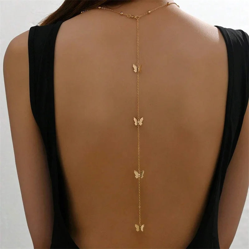 Bijoux pour le dos Papillon Duo de Juin