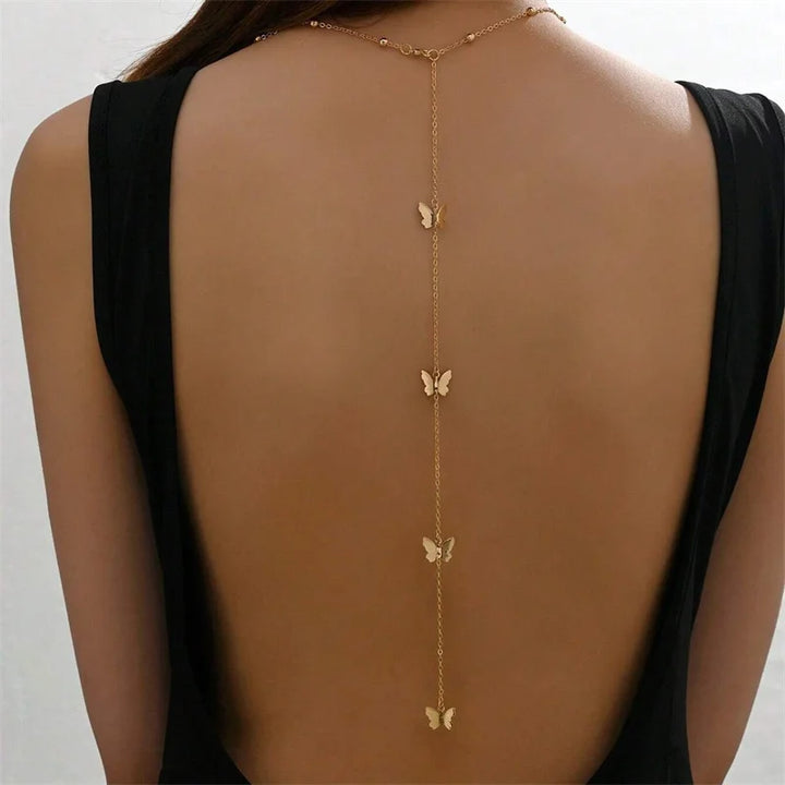 Bijoux pour le dos Papillon Duo de Juin