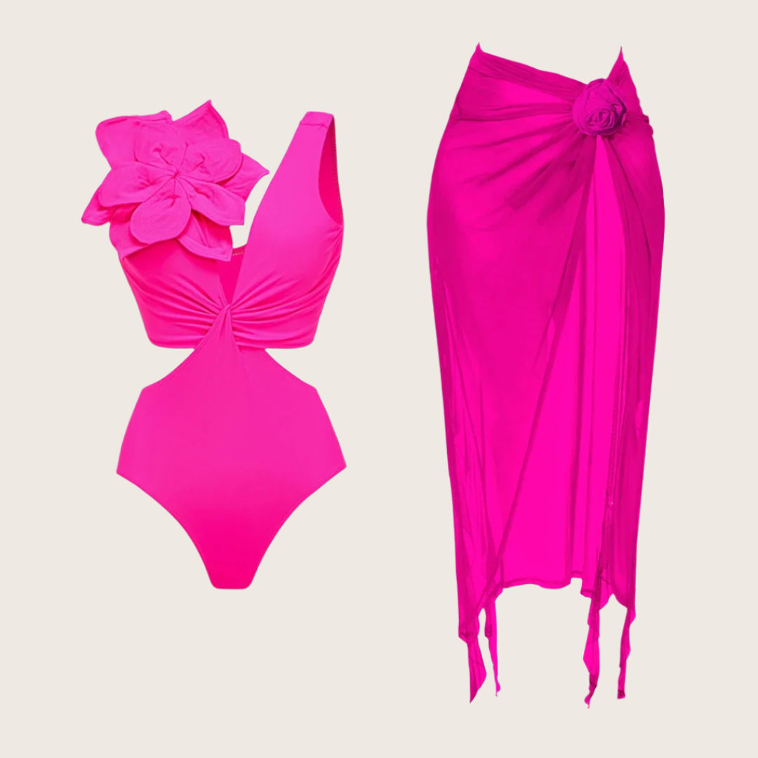 Le ensemble de maillot de bain Flame 2 pièces