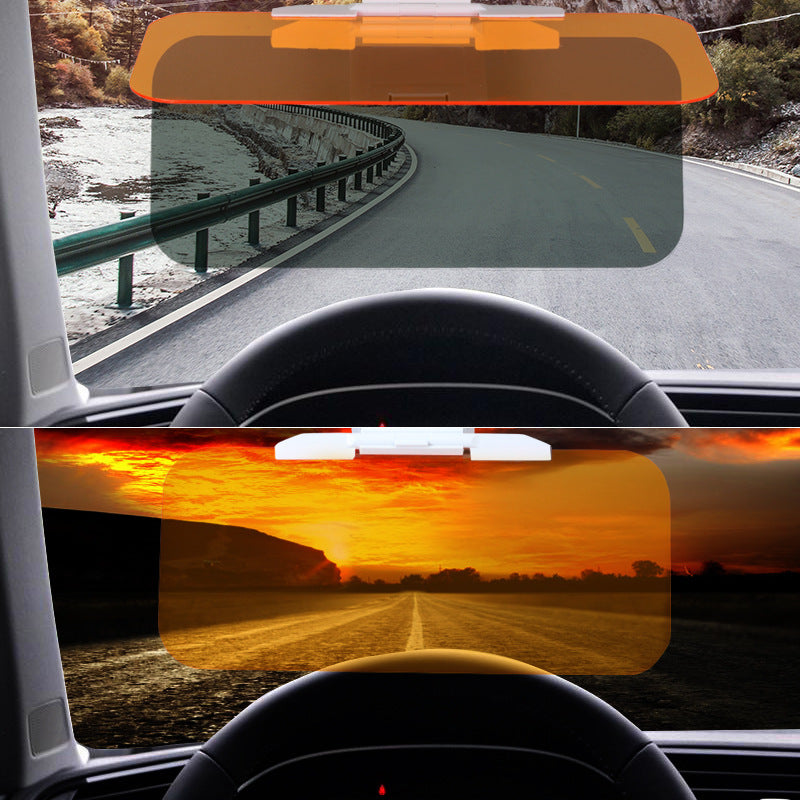 Car Anti-Glarw Rareview Mirror Sun Visor