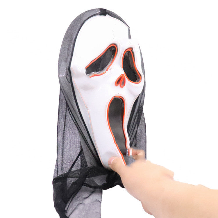 LED Glowing Screaming Mask