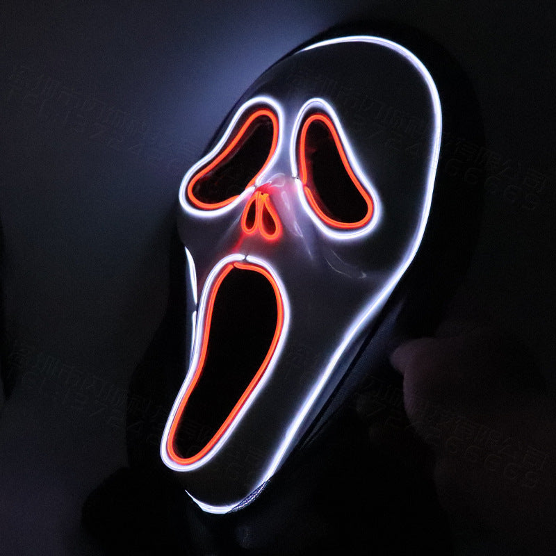 LED Glowing Screaming Mask