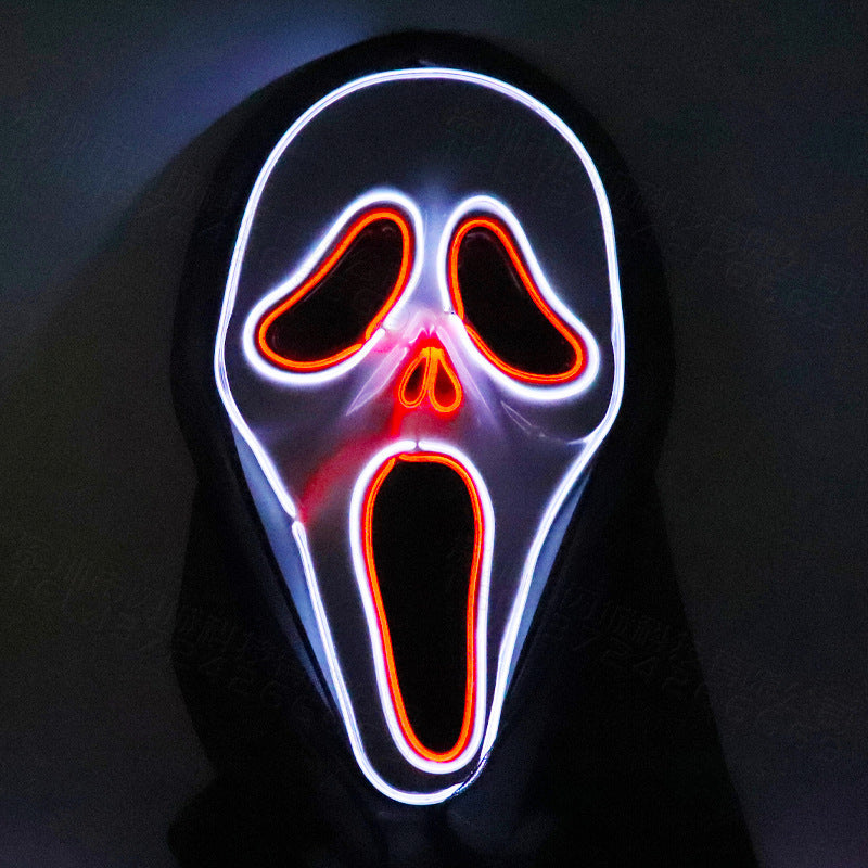 LED Glowing Screaming Mask