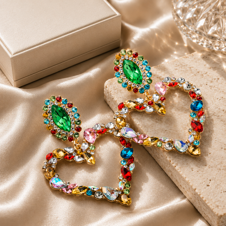Collier Cœur Stratifié Ceramy